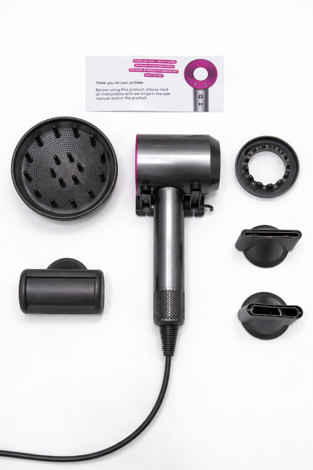 Secador de Pelo Profesional Anti-Frizz