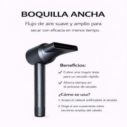 Secador de Pelo Profesional Anti-Frizz