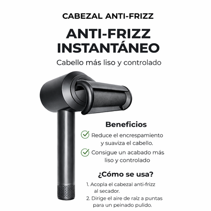 Secador de Pelo Profesional Anti-Frizz