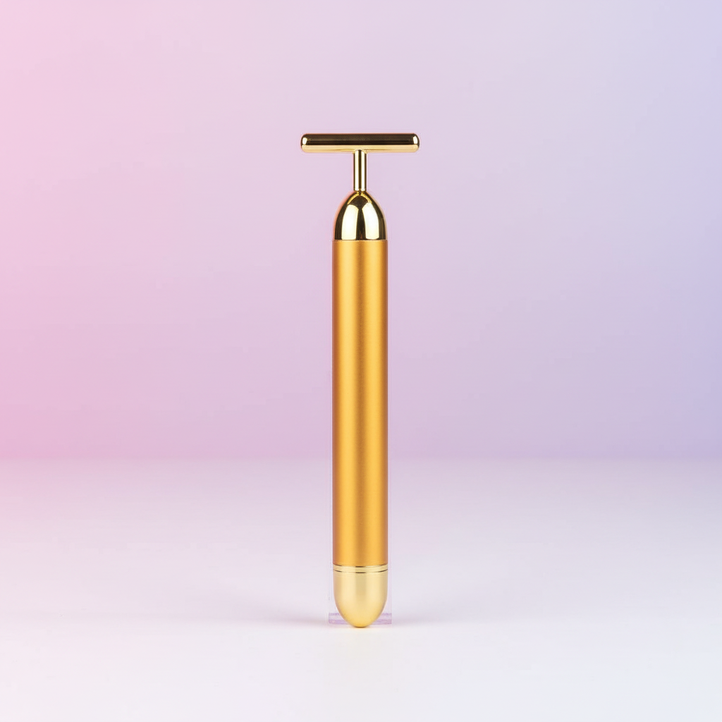 Masajeador Facial T-Vibe Dorado