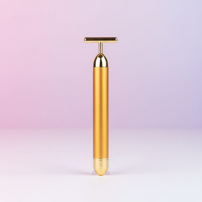 Masajeador Facial T-Vibe Dorado