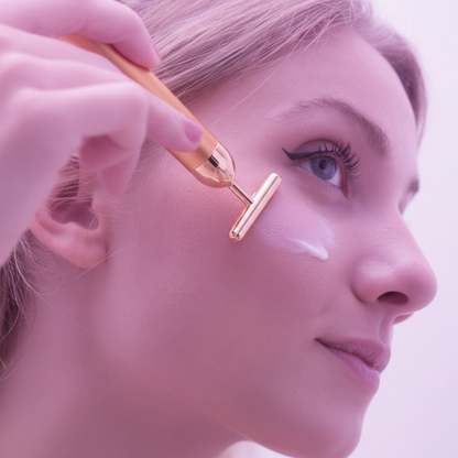 Mujer usando Masajeador T-Vibe