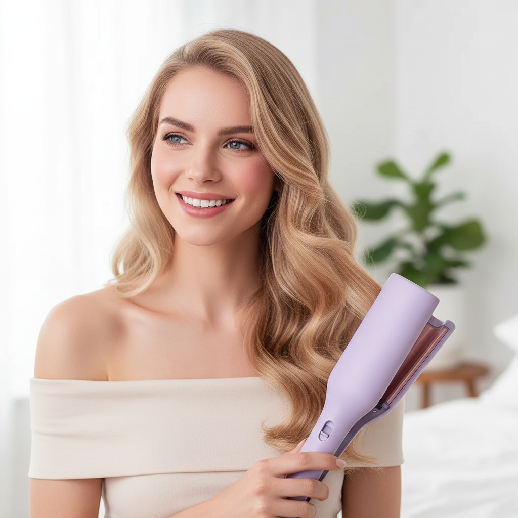 Ondas Naturales con Wavy Curler Pro